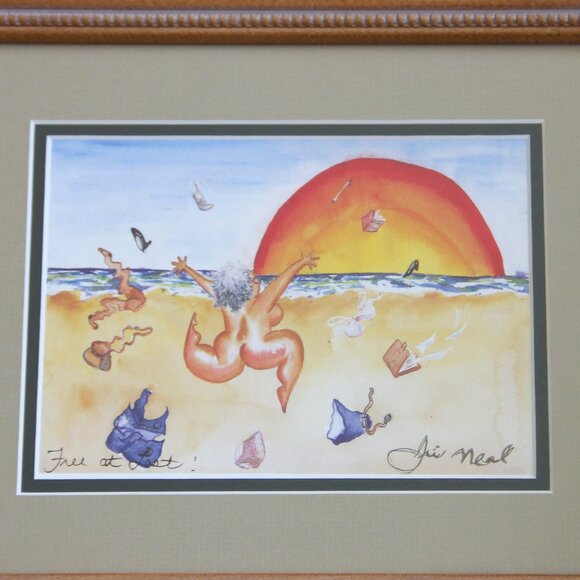 "Free at Last" Framed & Signed Lithograph by Jill Neal Celebration of Women - Picture 3 of 7